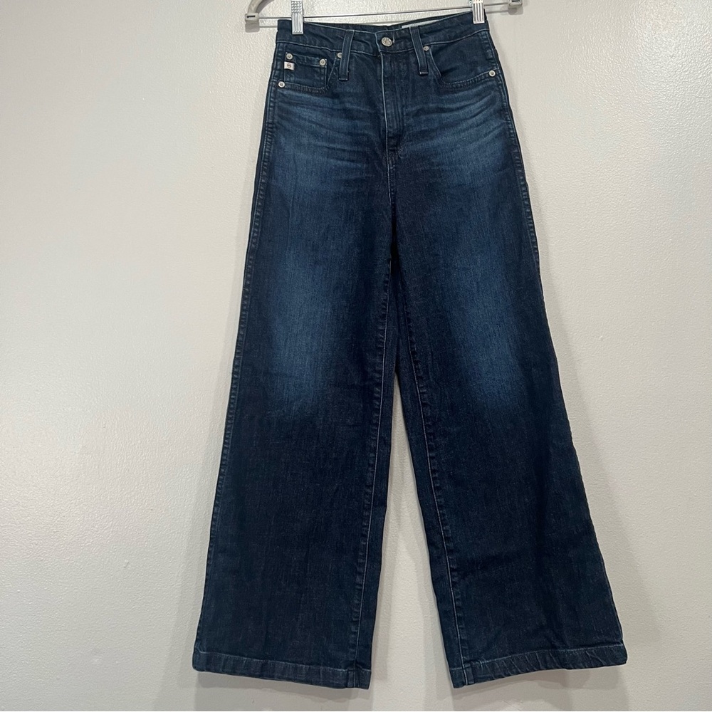 Ag‎ Adriano Goldschmied The Yvette wide leg ankle pants size 26R - Picture 2 of 12